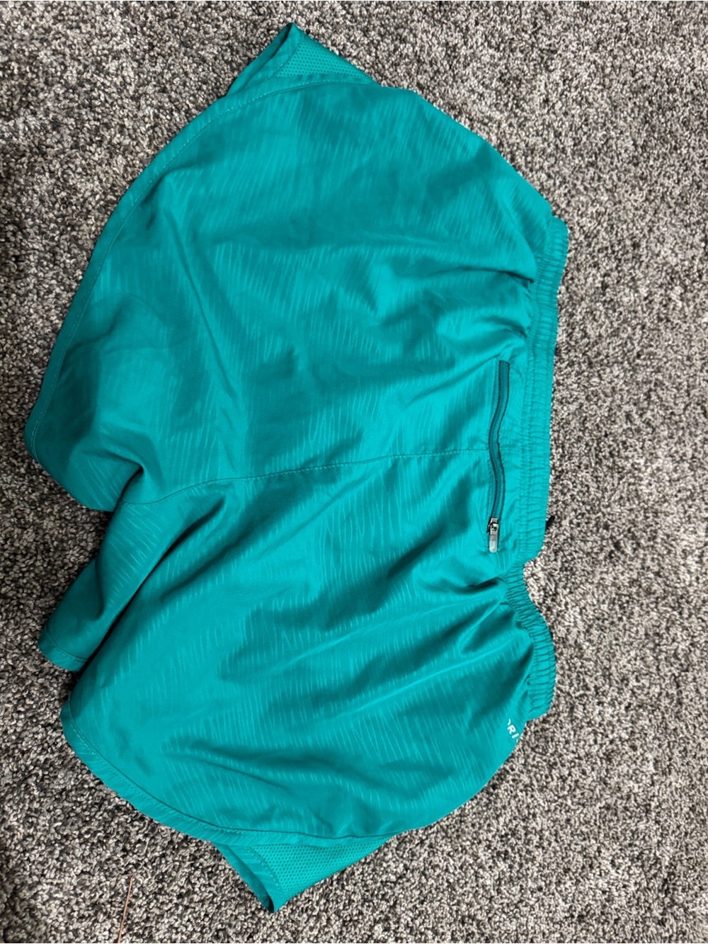 Nike Teal Athletic Running Shorts